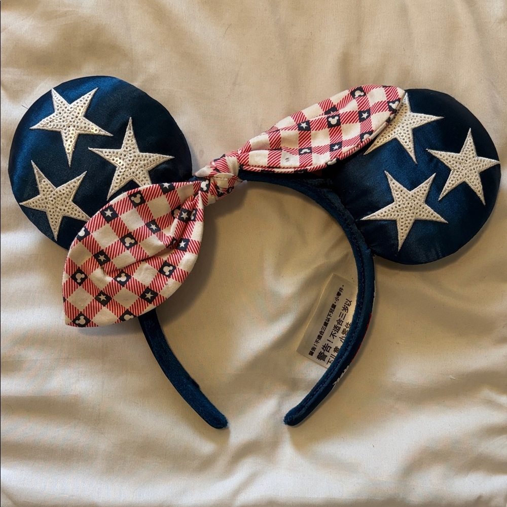 Disney Parks Americana Minnie ear headband